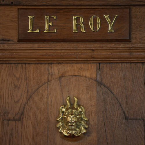 Plaque de la chambre du Roy